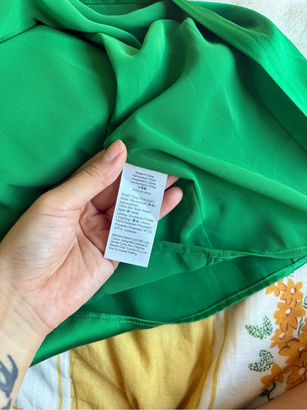 J. Crew Collection 100% silk open-back charmeuse dress - Picture 9 of 9